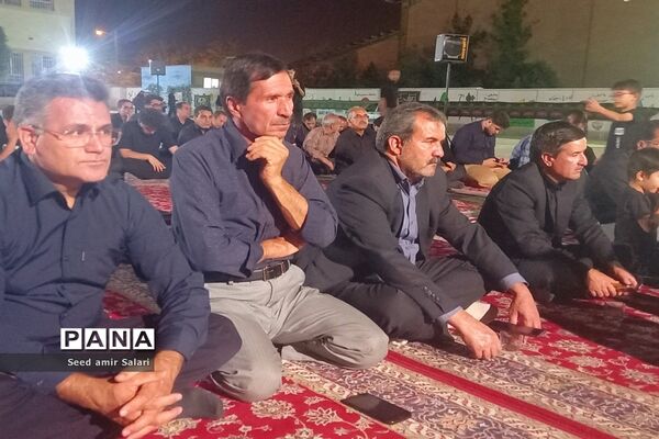 هیئت فرهنگیان کاشمر در شب هفتم محرم