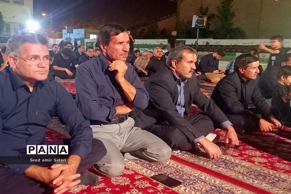 هیئت فرهنگیان کاشمر در شب هفتم محرم