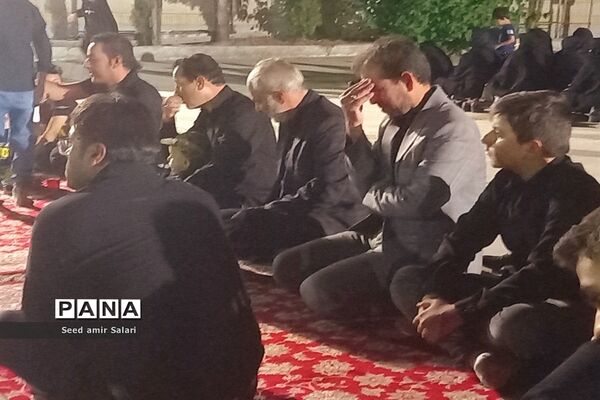 هیئت فرهنگیان کاشمر در شب هفتم محرم