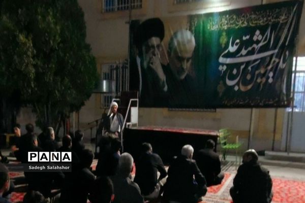 هیئت فرهنگیان کاشمر در شب هفتم محرم