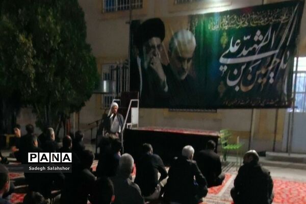 هیئت فرهنگیان کاشمر در شب هفتم محرم