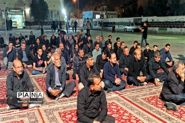 هیئت فرهنگیان کاشمر در شب هفتم محرم