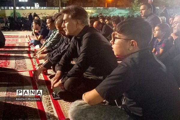 هیئت فرهنگیان کاشمر در شب هفتم محرم