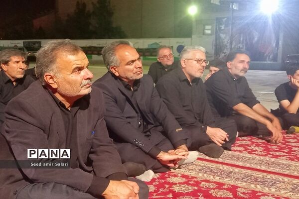 هیئت فرهنگیان کاشمر در شب هفتم محرم