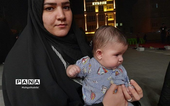 ‌بیان احساس مادران  نسبت به مادر حضرت علی‌اصغر در شب هفتم محرم/ فیلم