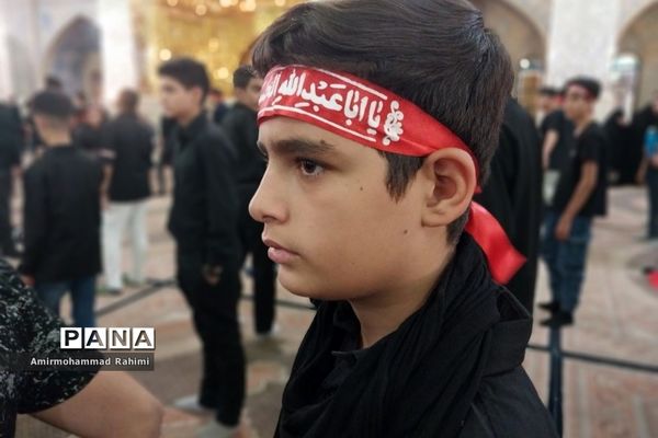 اجتماع بزرگ «احلی من العسل» در حرم مطهر حضرت سید علاءالدین (ع)