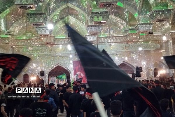 اجتماع بزرگ «احلی من العسل» در حرم مطهر حضرت سید علاءالدین (ع)