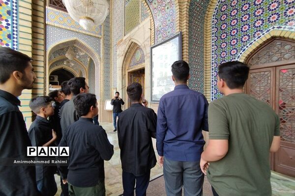 اجتماع بزرگ «احلی من العسل» در حرم مطهر حضرت سید علاءالدین (ع)