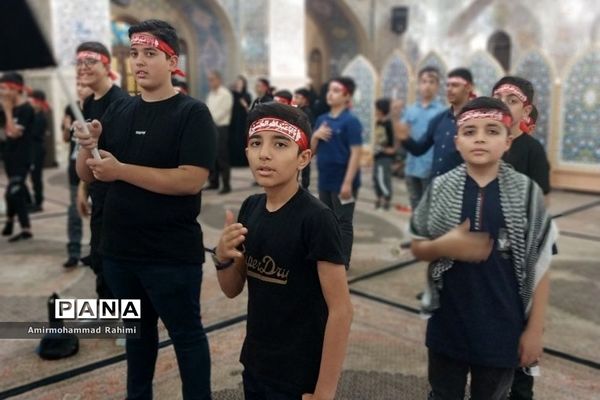 اجتماع بزرگ «احلی من العسل» در حرم مطهر حضرت سید علاءالدین (ع)