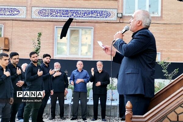عزاداری محرم در حوزه علمیه امام جعفر صادق(ع) پاکدشت
