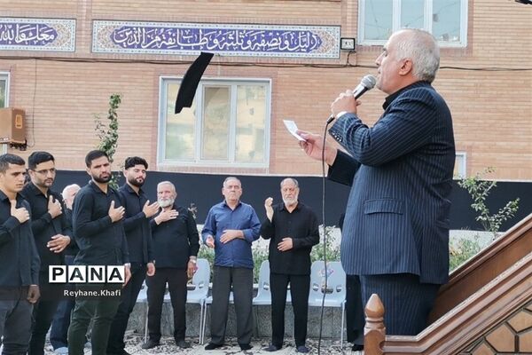 عزاداری محرم در حوزه علمیه امام جعفر صادق(ع) پاکدشت