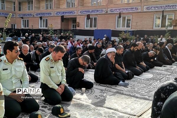 عزاداری محرم در حوزه علمیه امام جعفر صادق(ع) پاکدشت