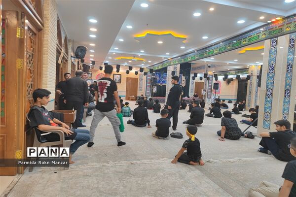 مراسم عزاداری هیات بزرگ دانش‌آموزان حسینی در شیراز