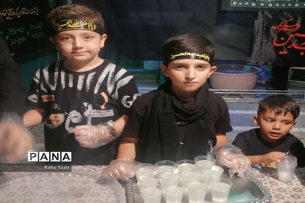 برپایی موکب حضرت رقیه (س) به دست نوجوانان عاشورایی
