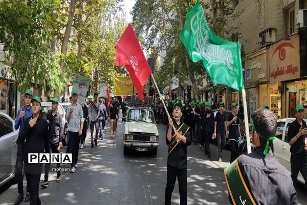 شور حال حسینی در قلب پایتخت