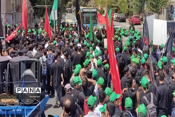 شور حال حسینی در قلب پایتخت