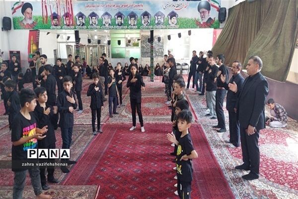 مراسم سوگواری «احلی من العسل» در شهرستان شیروان