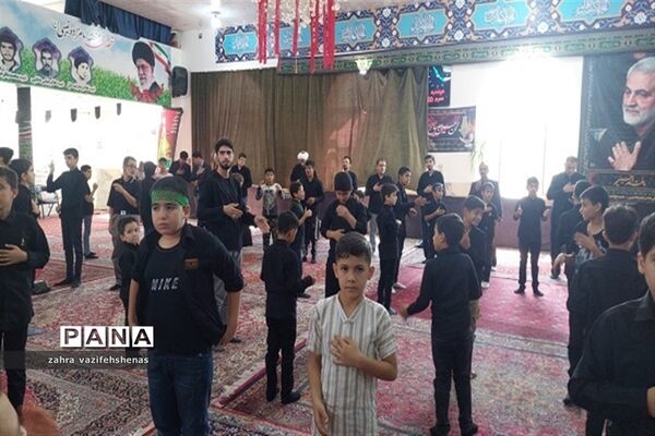 مراسم سوگواری «احلی من العسل» در شهرستان شیروان