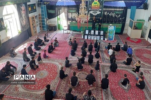 مراسم سوگواری «احلی من العسل» در شهرستان شیروان