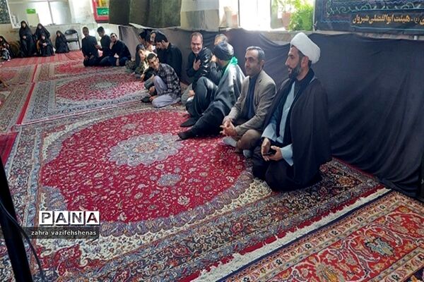 مراسم سوگواری «احلی من العسل» در شهرستان شیروان