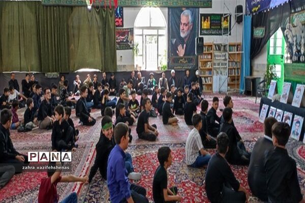 مراسم سوگواری «احلی من العسل» در شهرستان شیروان