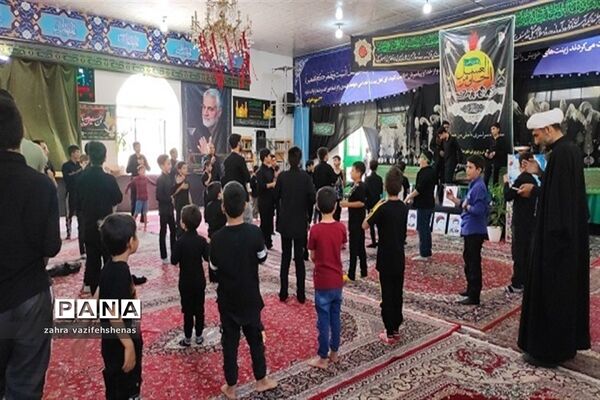 مراسم سوگواری «احلی من العسل» در شهرستان شیروان
