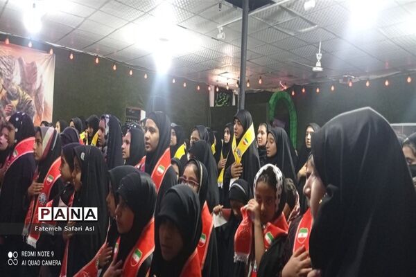 حضور پرشور دختران ناحیه چهار در دومین همایش دختران بانوی بهشت