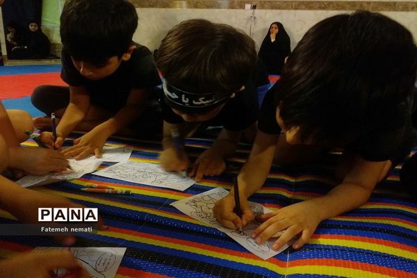 فعالیت‌های نوجوانان حسینی در پایگاه بسیج ام ابیها ملارد