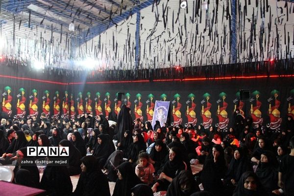 مراسم سوگواره ( احلی من العسل) هیات حسین جان شهرستان بجنورد