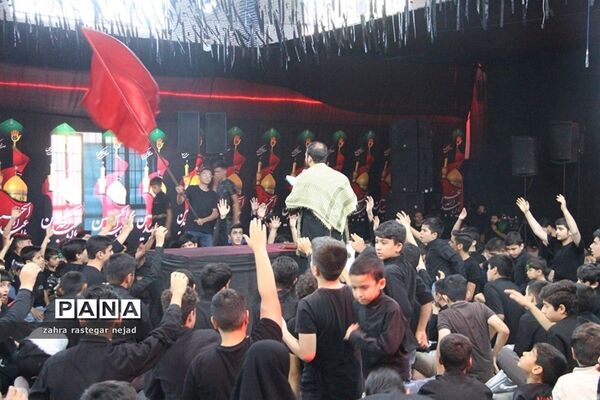 مراسم سوگواره ( احلی من العسل) هیات حسین جان شهرستان بجنورد