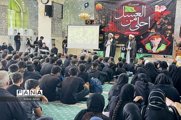 برگزاری سوگواره «احلی من العسل»  در امامزاده سید حمزه ‌کاشمر