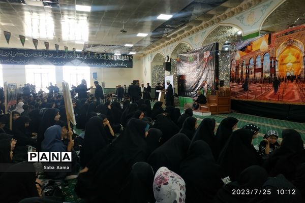 برگزاری سوگواره «احلی من العسل»  در امامزاده سید حمزه ‌کاشمر