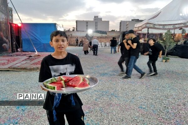 بزرگترین موکب دانش‌آموزی استان البرز در ناحیه ۲ کرج