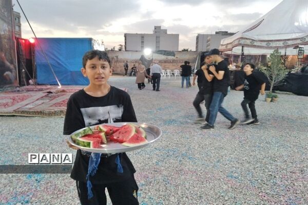 بزرگترین موکب دانش‌آموزی استان البرز در ناحیه ۲ کرج