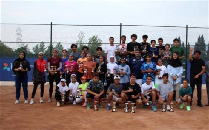 پایان رقابت‌های تنیس رده‌های سنی کشور با معرفی ‌نفرات برتر