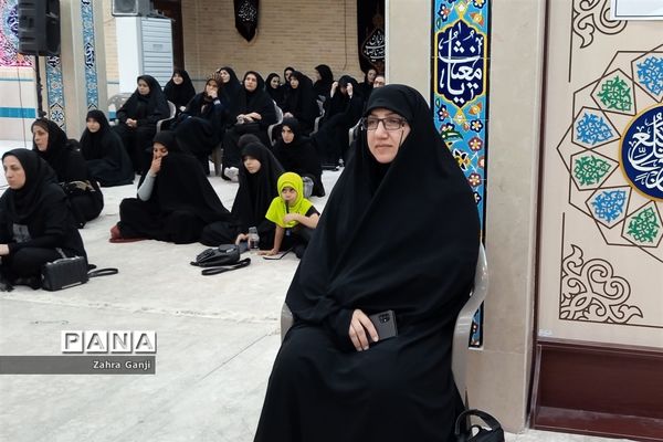 مراسم سوگواری بنیاد مهدی موعود در  ناحیه یک  شیراز