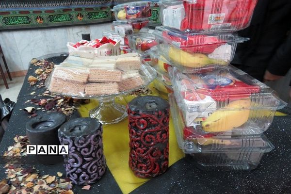 مراسم دهه اول محرم در مدرسه پسرانه شهید بهشتی شهرری