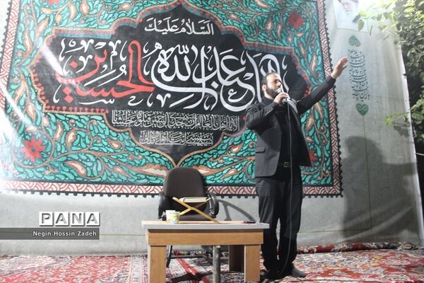 حضورمدیرکل آموزش و پرورش شهرستان‌های استان تهران درشب تاسوعای حسینی شهرستان اسلامشهر