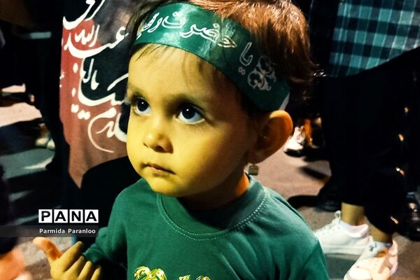 مراسم عزاداری شب نهم ماه محرم در بهارستان ۲