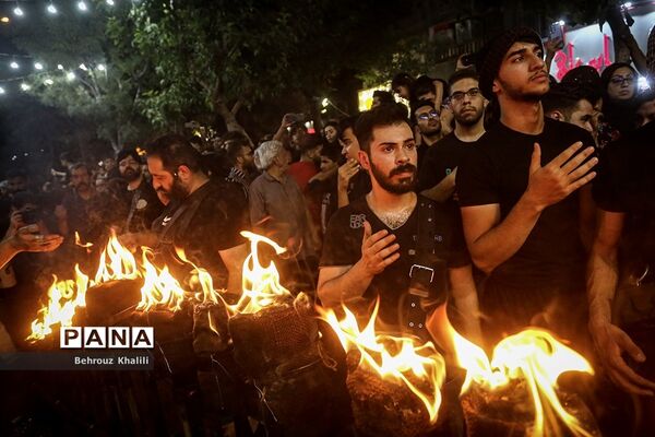 مشعل ‎گردانی در دولت ‎آباد