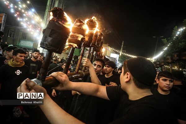مشعل ‎گردانی در دولت ‎آباد