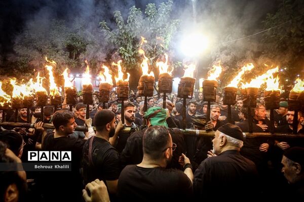 مشعل ‎گردانی در دولت ‎آباد