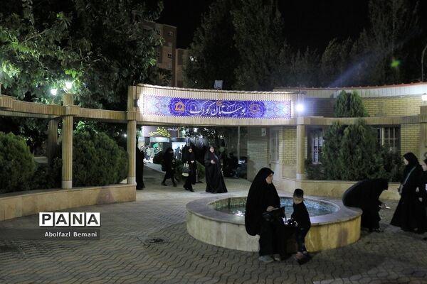 مراسم عزاداری در بوستان کودک قم