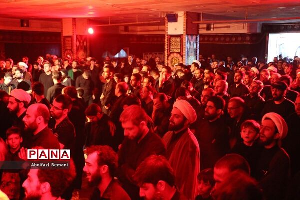 مراسم عزاداری در بوستان کودک قم