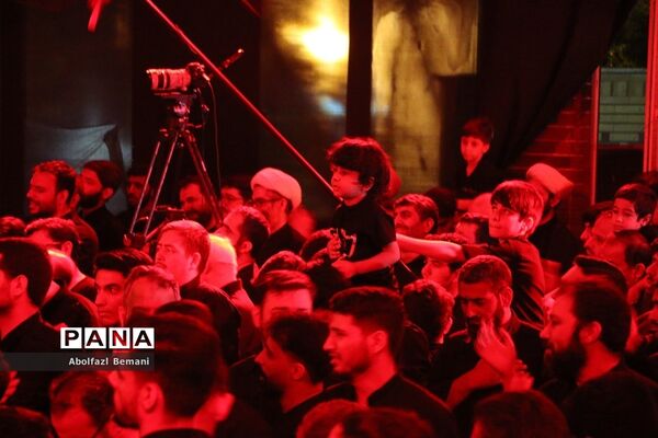 مراسم عزاداری در بوستان کودک قم