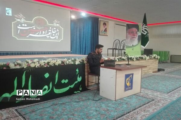 مراسم عزاداری هیات دانش‌آموزی انصار المهدی پسران کاشمر