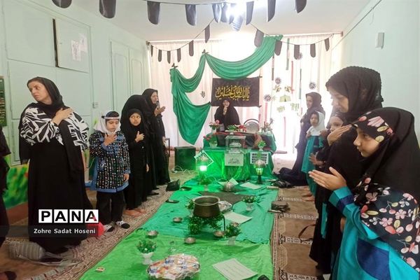 برگزاری سوگواره حضرت رقیه ( س) در مدارس آباده