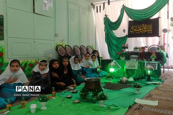 برگزاری سوگواره حضرت رقیه ( س) در مدارس آباده