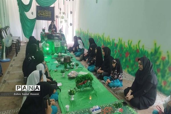 برگزاری سوگواره حضرت رقیه ( س) در مدارس آباده