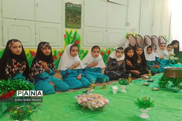 برگزاری سوگواره حضرت رقیه ( س) در مدارس آباده